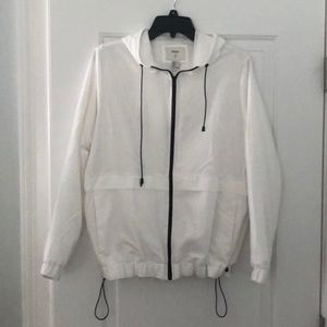 Windbreaker that was worn once.